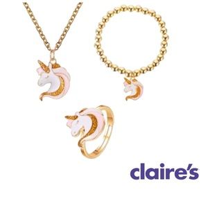 (Like new) Girl’s Unicorn Jewelry Set